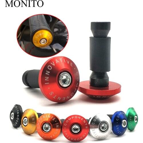 Motorcycle Handle Ends Bar Balanced Plug Slider Handlebars Cap Grips For YAMAHA FZ8 FZ6 XSR700 XSR900 XSR 900 XV950 XV 250 950