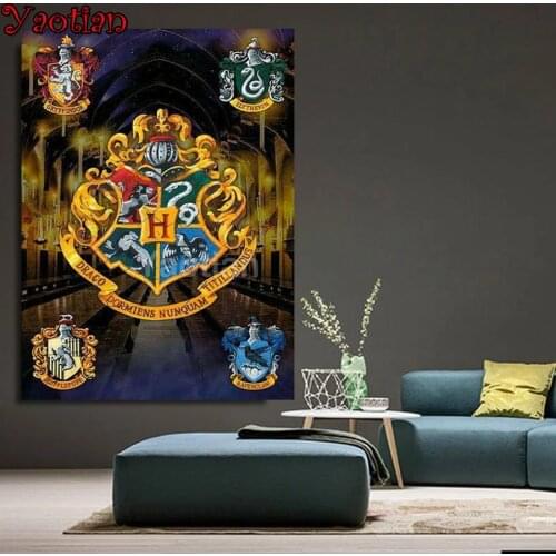 New arrival Diamond Embroidery Movie Harry Icon 5D Diy Diamond Painting Cross Stitch Sets Square Round Diamond Mosaic Rhinestone