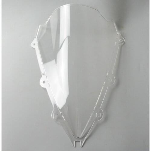 New Clear Motorcycle Double Bubble Windshield Fairing Windscreen Screen For Aprilia RSV4 2009-2014 13 12 11 10