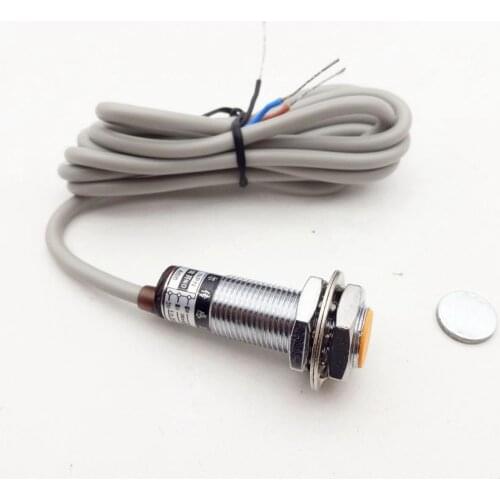 NPN Normally Open NJK-5002C Inductive Proximity Hall Sensor Optoelectric Switch 10mm With Magnet IP65