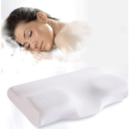 Memory Foam Pillow For Sleep Cervical Pillows Butterfly Shaped Memory Pillows Relax The Cervical Spine Adult Slow Rebound