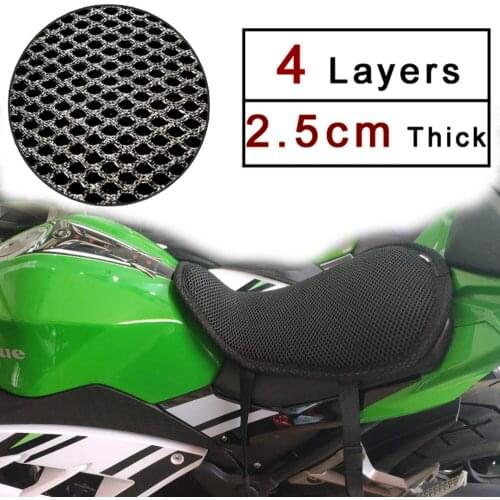 REESSOR Motorcycle 3d cushion for racing bikes / street bikes / travel bikes / pedals Heightening and thickening Seat Cover