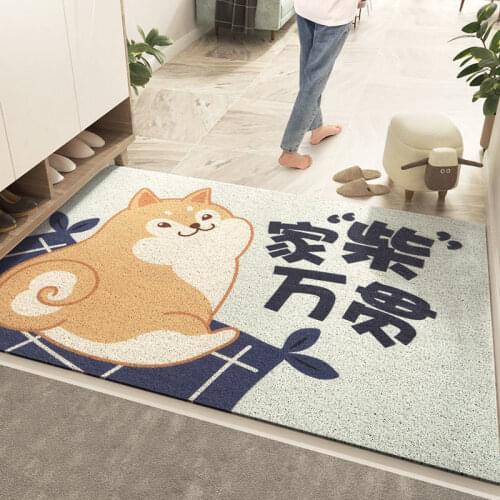 Welcome Doormat Entrance Hallway Rectangle Printed Non-Slip Floor Rugs Front Door Mat Outdoor Rugs Carpet Bedroom Kitchen