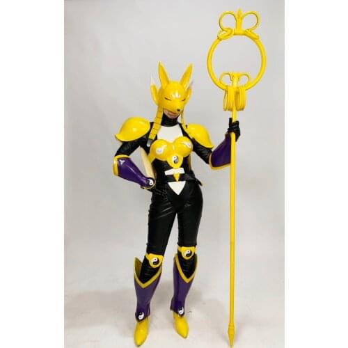 Sakuyamon Digital Monster Anime Cosplay Sakuyamon cosplay costume with armors Full set custom made Halloween costumes gift