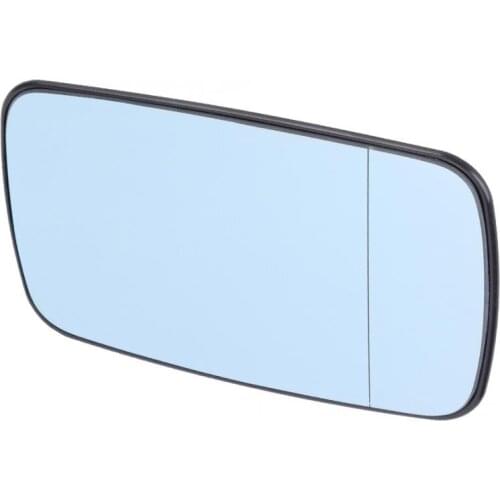 Right Hand Blue Heated Wing Door Mirror Glass Fit for bmw 3 Series E46 316 318 320 323 328 325 330 1998-2005