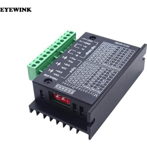 TB6600 Stepper Motor Driver 23 Nema 34 42/57/86 Nema17 4A DC9-40V 1 axis Stepping Motor CNC Engraving Machine For 3D Printer