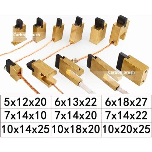 Voltage regulation device carbon brush,stabilizer electric carbon brush 6 7 10 13 14 15 18 20 22 24 25 27 35mm,J19269