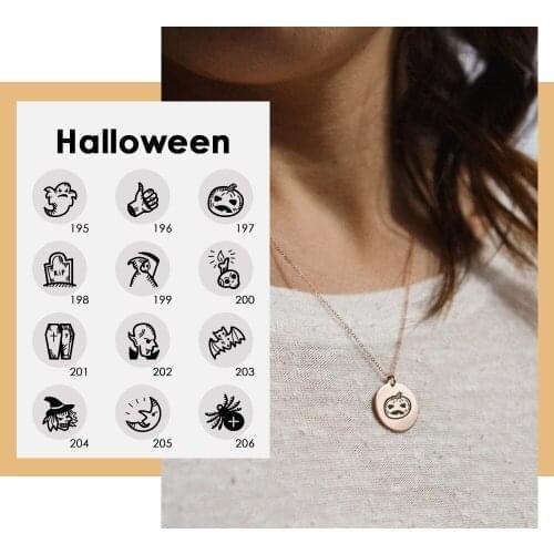 Visunion Trendy Personality 15MM Necklace Wholesale Dropshipping Custom Stainless Steel Halloween Choker Necklace New Arrival