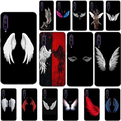 YNDFCNB Angel demon wings Phone Case for Huawei Y5 II Y6 II Y5 Y6 Y7 Prime Y7Plus Y9 2018 2019