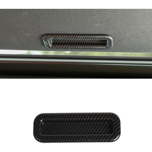 For Dodge Challenger 2012-2020 Charger 2011-2020 RAM 2010-2020 Skylight Handle Decoration Car Interior Accessory Carbon Fiber