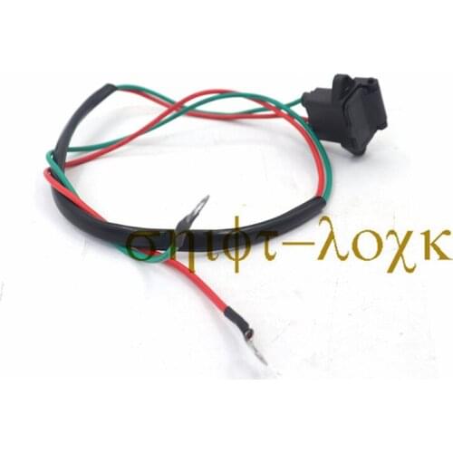 80cm Charging Port Charger Docking Interface Three-core Power Connector Accessories for Citycoco Electric Scooter Accessories