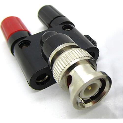 1pc BNC 4mm jack revolution double row terminal banana plug , audio speaker device used terminal connector