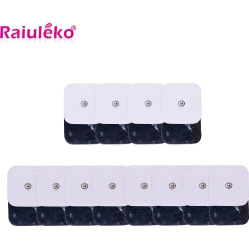 10/20Pcs Massager Patch Electrode Pads Gel Tens Pulse Acupuncture Physiotherapy Machine Ems Nerve Muscle Stimulator Slimming