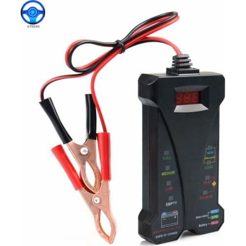 12V LCD Automotive Vehicle Digital Car Battery Auto System Analyzer Battery Voltage Tester 3 in 1 Diagnostic Tool