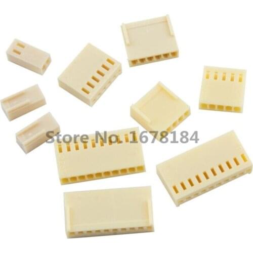 50pcs 2510-Y KF2510 connector 2.54MM PITCH FEMALE HOUSING Plastic Shell Plug 2P/3P/4P/5P/6P/7P/8P/9P/10P/11P/12P FOR PCB BOARD