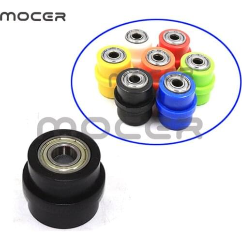 7Colors 8MM 10MM Guide Sprockets Bearing Roller Pulley Wheel Tensioner For Pit Dirt Bike Motocross ATV CRF CR XR CNC-107