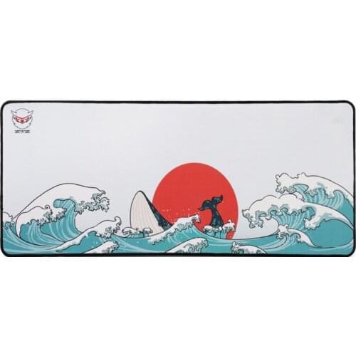700x300mm Keyboard Mouse Pad Coral Sea Large Mouse Pad Keyboard Mat for Office T84C
