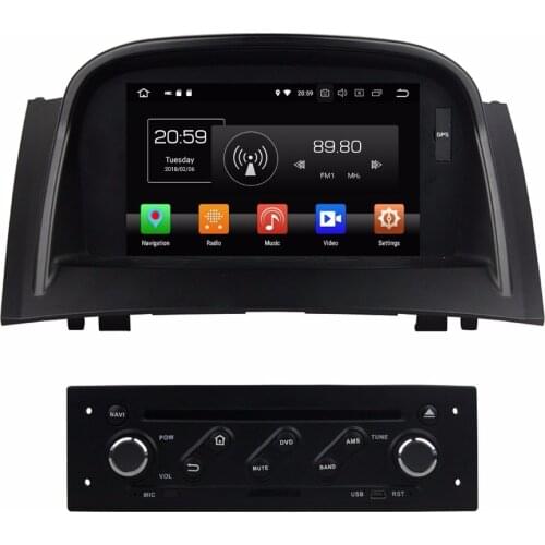 Octa Core 7 inch 8 core Android 9.0 Car Radio DVD player GPS for for Renault Megane II 2004-2009 NAVIGATION gps 4G ram 64G ROM