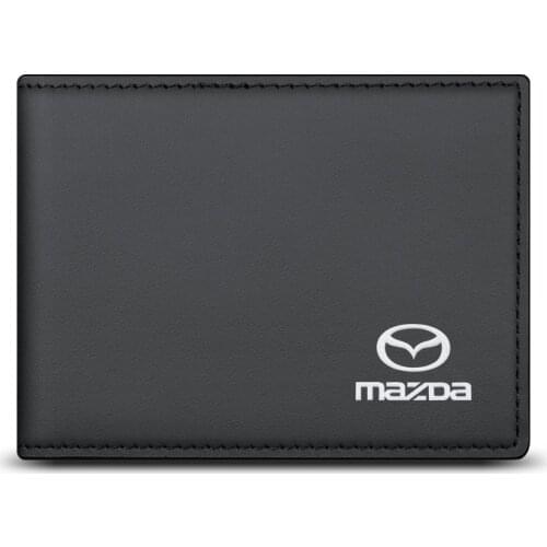 2021 Unisex Drivers License Case Motor Vehicle Driving For Mazda Cover Credit Id Card Wallet Holder Tarjetero Car Accessories