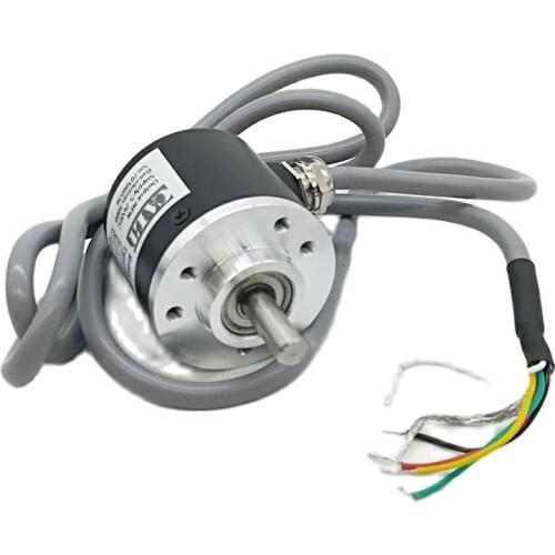 Cheap Optical Incremental Rotary Encoder 360 6mm shaft 12 24 V dc HTL voltage output speed position measuring