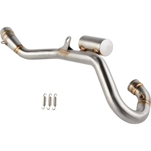 NICECNC Stainless Steel Exhaust Muffler Header Head Pipe For KTM 250 SXF XCF 2013 2014 2015 SX-F XC-F Husqvarna FC 250 14 15