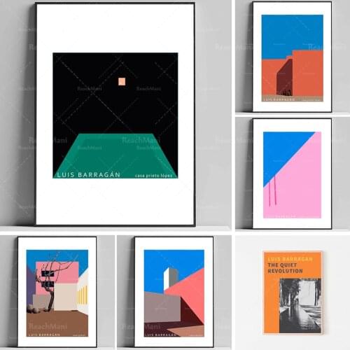 Luis Barragán (Luis Barragán) Printed Art HD Poster
