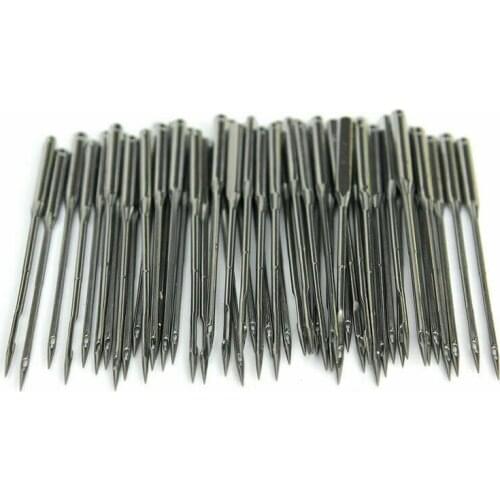 50 Pieces/Set Silver Needles Home Sewing Machine Needles Universal Sewing Machine Crochet Hook Set