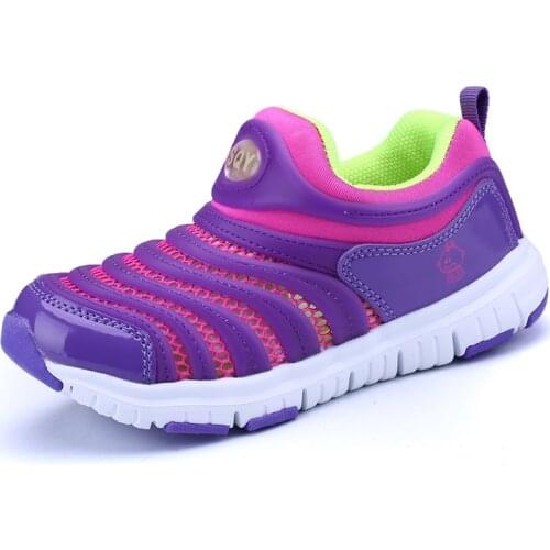 Fashion Boys & Girls Caterpillar Shoes Kids Sneakers Breathable Casual Sports For Children Eur SIZE 25-37