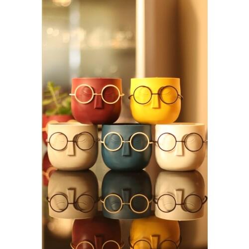 Little Lemur Flower Pots