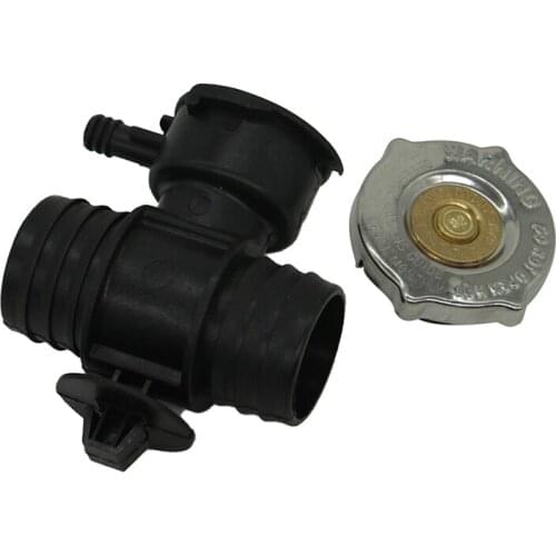 Radiator Coolant Filler Neck with Radiator Fill Cap 52028810AL 52029195AK 55116901AA for Chrysler Dodge Jeep