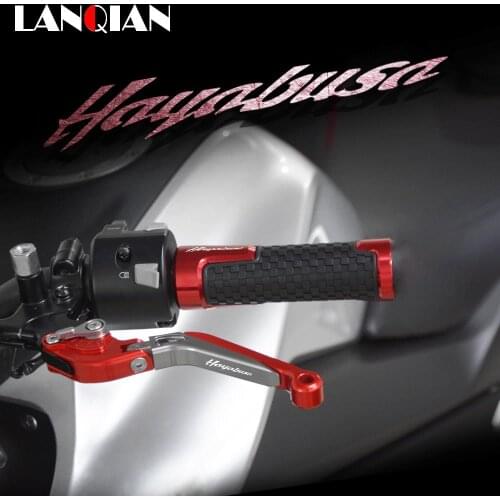 For Suzuki HAYABUSA GSXR1300 Motorcycle Brake Clutch Levers & Handlebar Grips HAYABUSA GSXR 1300 2008-2016 2012 2013 2014 2015