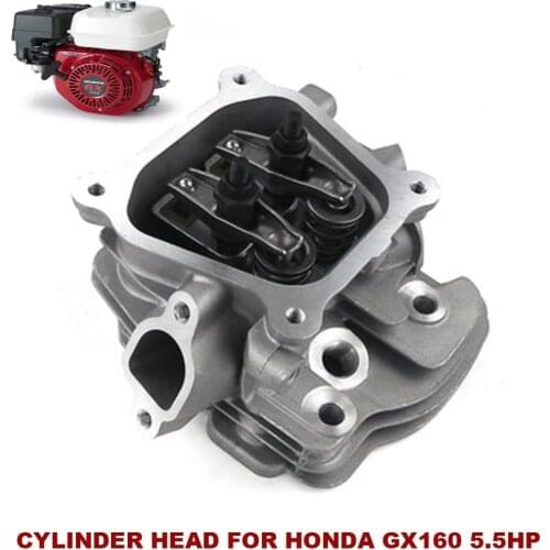 Heavy Duty Cylinder Head Assembly For Honda GX160 GX200 5.5HP 6.5HP GX 160 200 168F 4 Stroke GENERATOR Engine 12210-ZL0-405