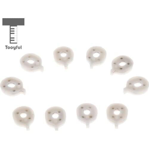 Tooyful Durable 10 Pieces ABS Saxophone Alto Horn Spring Holders DIY Woodwind Instrument Accessory