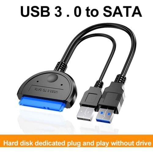 Usb Sata Cable Sata 3 To Usb 3.0 Adapter Computer Cables Connectors Usb Sata Adapter Cable Support 2.5 Inches Ssd Hdd Hard Drive