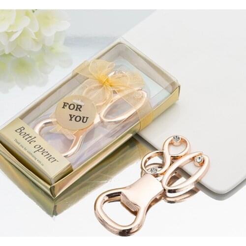 Gold Event and Party souvenirs Favor 70th bottle opener favors for 80th wedding Anniversary gift and 75th Birthday gifts 20Pcs