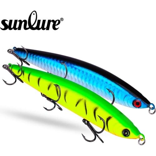 1pc Mixed Style Minnow Fishing Lure Plastic Artificial Bassbait Hard Pencil VIB Wobblers Trout Bass Fishing Tackle