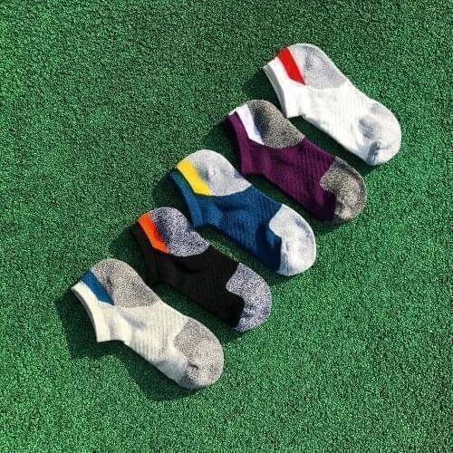 20 Pairs/Lot Men Ankle Socks Terry Fashion Autumn Winter Basketball Sport Outdoor Mountain Boomer Cotton