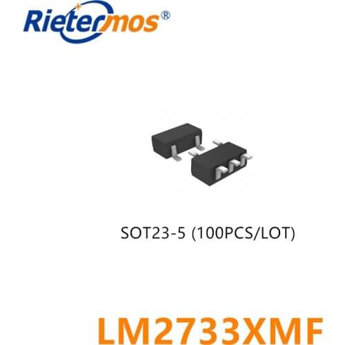 100PCS LM2733XMF LM2733 SOT23-5 HIGH QUALITY