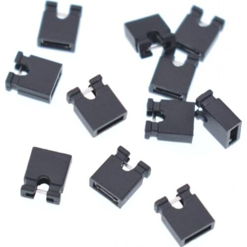 2000pcs Pin Header Jumper Blocks Connector Jumper Cap Wire Housings 2.54mm for Hard Drives Circuit Board Computer Interface Card