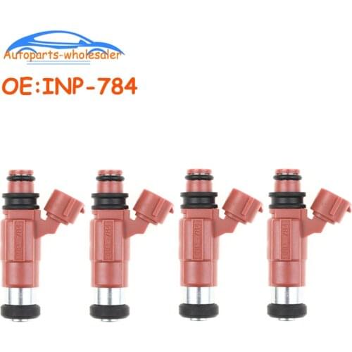 4 PCS INP-784 INP784 For Nissan Vanette Mazda E220 2.2L L4 Mitsubishi 1992-2002 Fuel Injector Nozzle INP 784 Car accessories