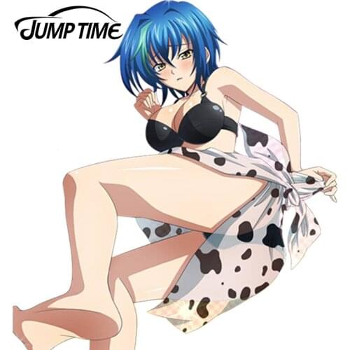JumpTime 13cm x11.7cm Car Stickers Anime Beauty Xenovia Quarta Render Vinyl Car Decal Window Wiper Decal Car Styling Accessories