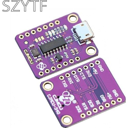 CJMCU-340 CH340G TTL to USB STC downloader serial communication module all pins are drawn