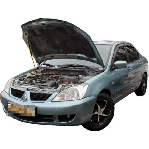 For Mitsubishi Lancer 9 2003-2008 Front Bonnet Hood Modify Gas Struts Carbon Fiber Spring Damper Lift Support Absorber