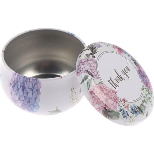 Personality Candy Box Festive Party Supplies Rose Tea Pot Tin Box Small Fresh Home GardenBox