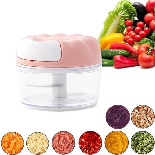 Multifunctional Mini Garlic Grinder A Multi-purpose Garlic Household Kitchen Hand-pulled Minced Garlic Tool Cutter F6N8