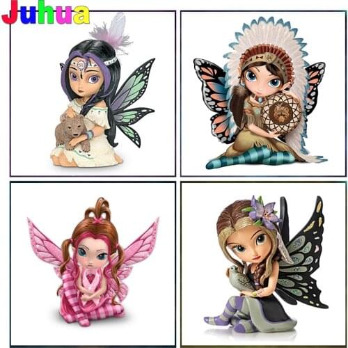 Cartoon cute villain 5D DIY Diamond Painting diamond stitch Full Drill fairy girl mosiac Diamond Embroidery gift home decor