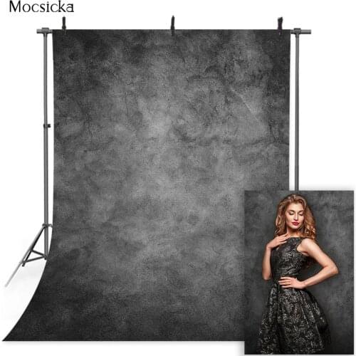 Grey Smoke Abstract Texture Women Portrait Backdrop for Photography Studio Newborn Kids Photo Booth Background Props Photocall