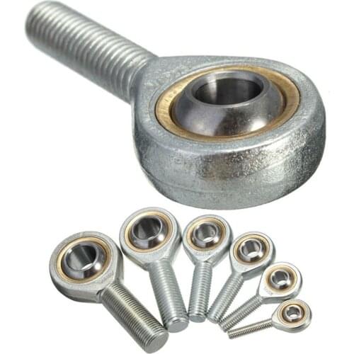 Upgrade 6mm-18mm Male Threaded Rod End Joint Spherical Plain Bearing Zinc Alloy