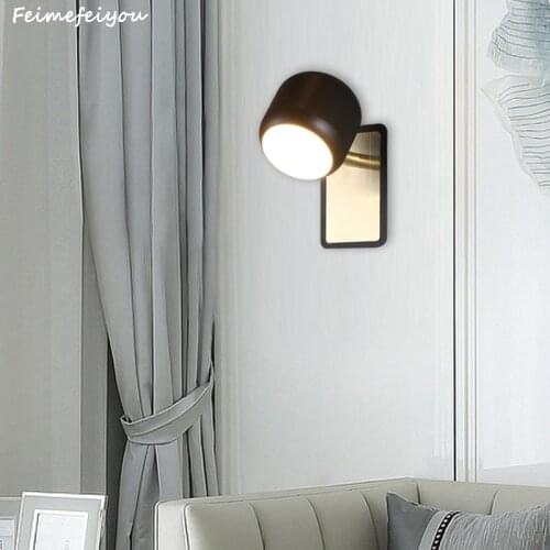 Feimeifeiyou LED wall light Bedside Reading Mounted LED Wall Lamp Fixture Indoor light Adjustable Wall Sconce Rotatable