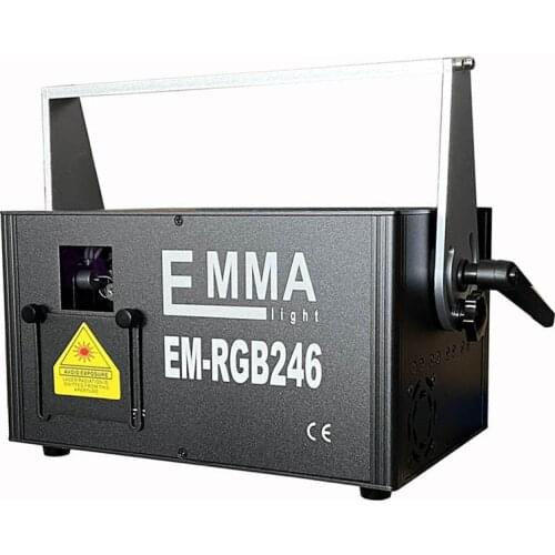 2W DMX RGB Ilda Animation Laser Projector Galvo Scanner Professional Stage Lighting DJ Disco Bar Club Party Wedding Effect